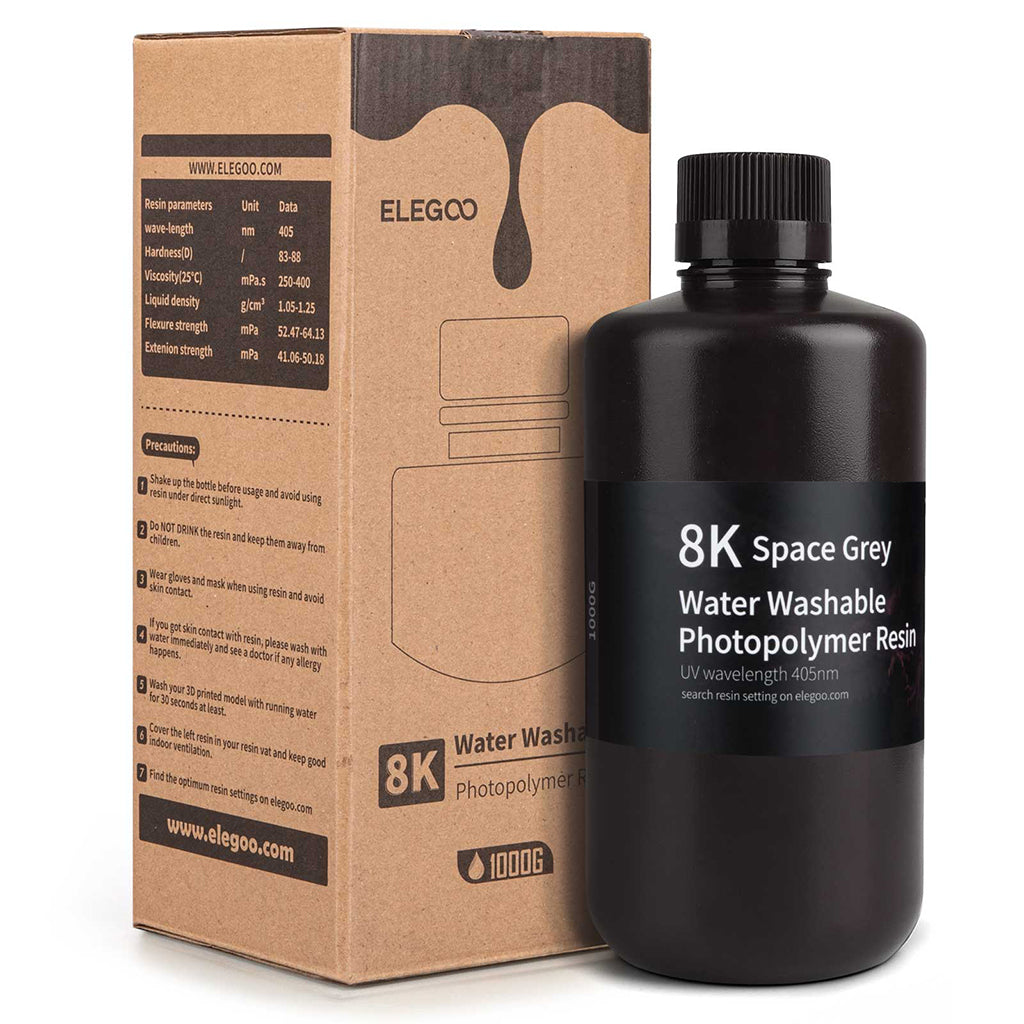 8K Water-washable Resin Colored 1KG