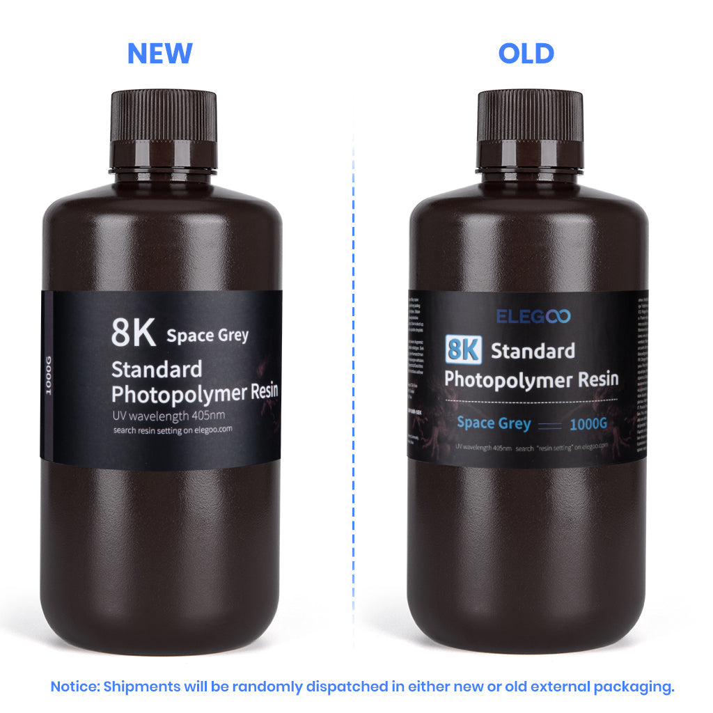 8K Standard Resin Colored 1KG