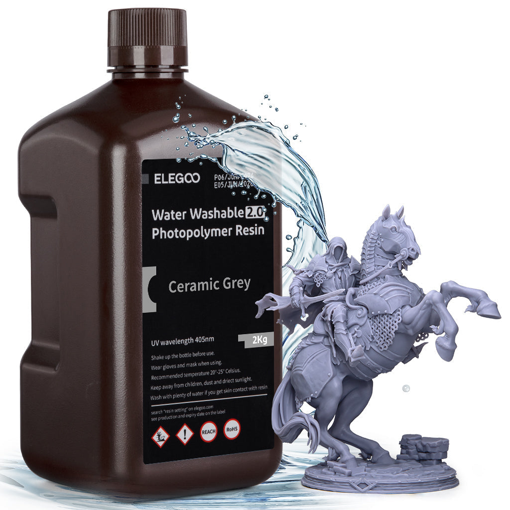 Water-washable Resin V2.0 Colored 1KG&2KG
