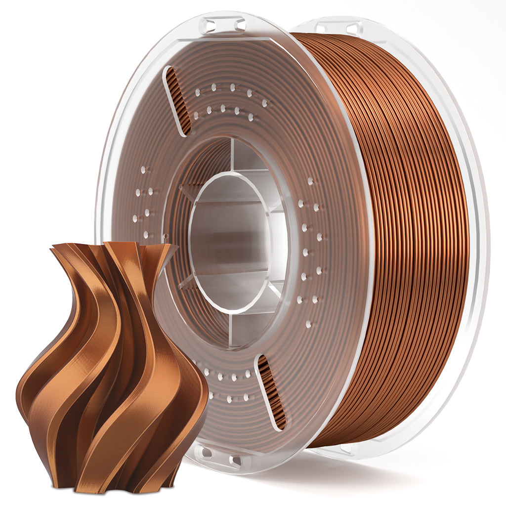 Silk PLA Filament 1.75mm Colored 1KG